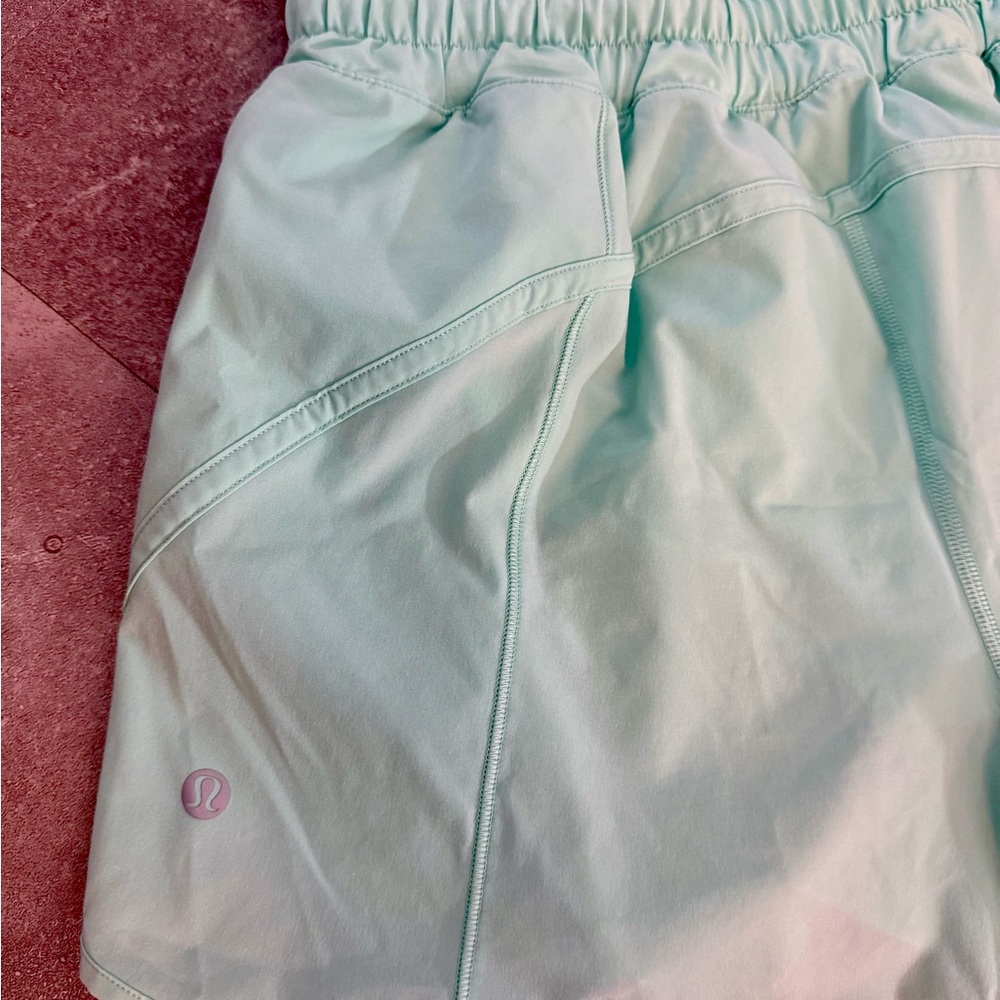 Lululemon Athletica Light Green Athletic Shorts - Picture 3 of 4